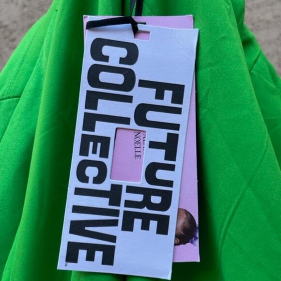 NWT Future Collective Alani Noelle Cut Out Blazer - Picture 7 of 10